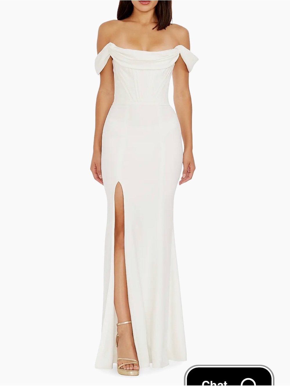 Melania Bustier Mermaid Gown - dress the population size s